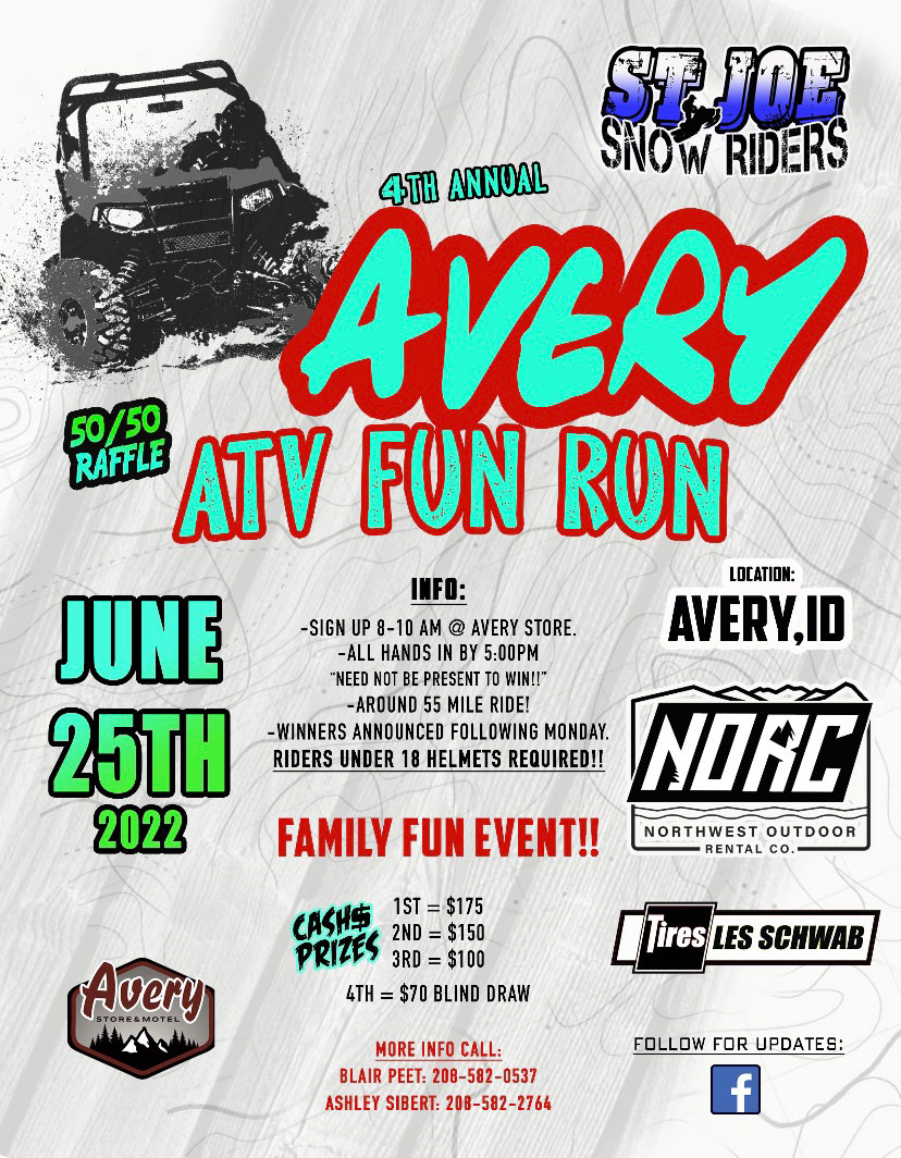 4th Annual Avery ATV Fun Run